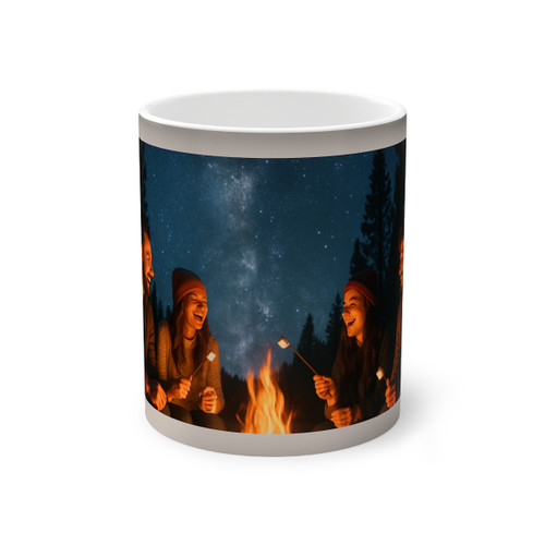 Whimsical Campfire Nights - Color-Changing Mug, 11oz