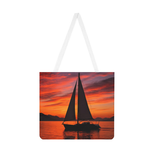 Sailing into Sunset - Shoulder Tote Bag (AOP) Sailing into Sunset - Shoulder Tote Bag (AOP)