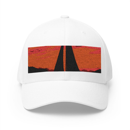 Sailing into Sunset - Closed-Back Structured Cap (Embroidery)