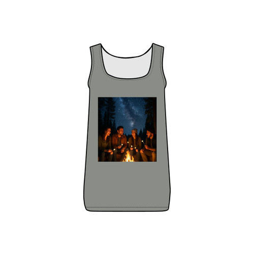 Whimsical Campfire Nights - Women's Micro Ribbed Tank Whimsical Campfire Nights - Women's Micro Ribbed Tank
