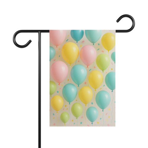 Whimsical Balloon Bash - Garden & House Banner