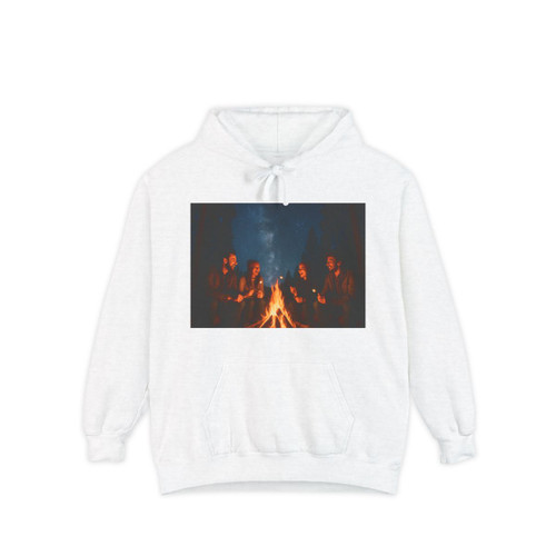 Whimsical Campfire Nights - Unisex Garment-Dyed Hoodie Whimsical Campfire Nights - Unisex Garment-Dyed Hoodie