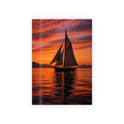 Sailing into Sunset - Gift Wrapping Paper Rolls, 1pc