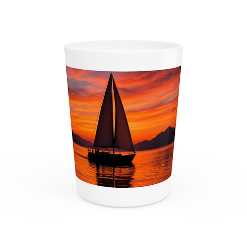 Sailing into Sunset - Shot Glass