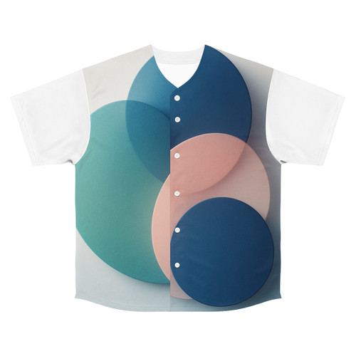 Ethereal Interplay - Men's Baseball Jersey (AOP)