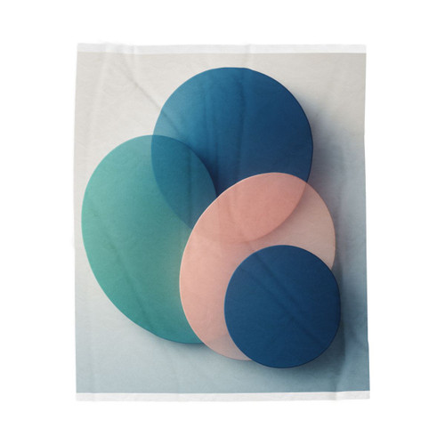 Ethereal Interplay - Velveteen Plush Blanket