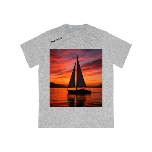 Sailing into Sunset - Men's Sports T-shirt Sailing into Sunset - Men's Sports T-shirt