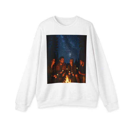 Whimsical Campfire Nights - Unisex Drop Shoulder Sweatshirt Whimsical Campfire Nights - Unisex Drop Shoulder Sweatshirt