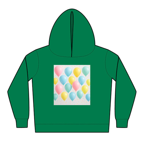Whimsical Balloon Bash - Toddler Pullover Fleece Hoodies Whimsical Balloon Bash - Toddler Pullover Fleece Hoodies