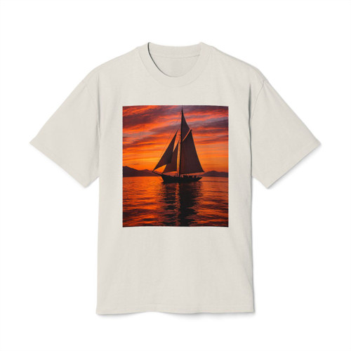 Sailing into Sunset - Unisex Heavy Faded Tee Sailing into Sunset - Unisex Heavy Faded Tee