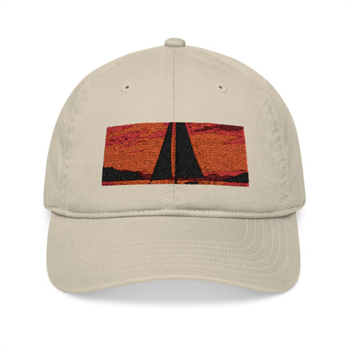 Sailing into Sunset - Organic Baseball Cap (Embroidery) Sailing into Sunset - Organic Baseball Cap (Embroidery)