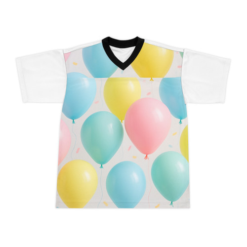 Whimsical Balloon Bash - Unisex Football Jersey (AOP) Whimsical Balloon Bash - Unisex Football Jersey (AOP)