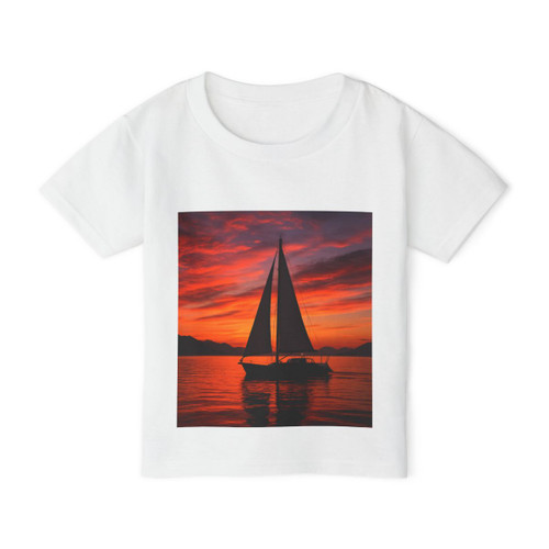 Sailing into Sunset - Heavy Cotton™ Toddler T-shirt Sailing into Sunset - Heavy Cotton™ Toddler T-shirt