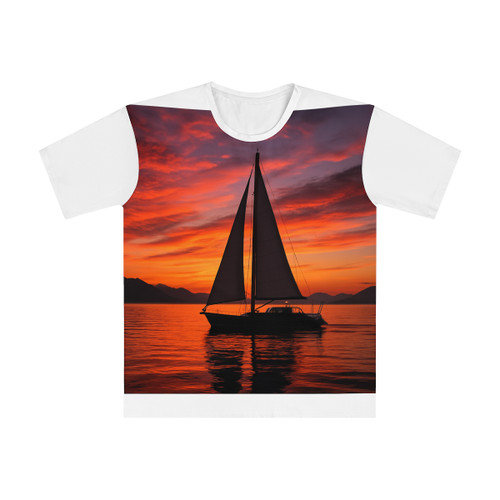 Sailing into Sunset - Men's Loose T-shirt (AOP) Sailing into Sunset - Men's Loose T-shirt (AOP)