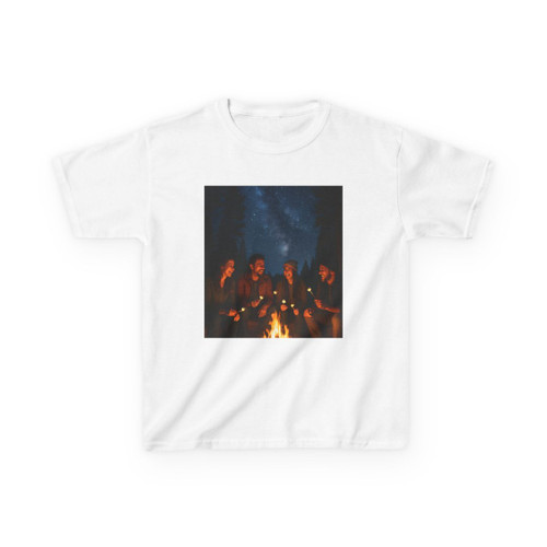 Whimsical Campfire Nights - Kids Heavy Cotton™ Tee