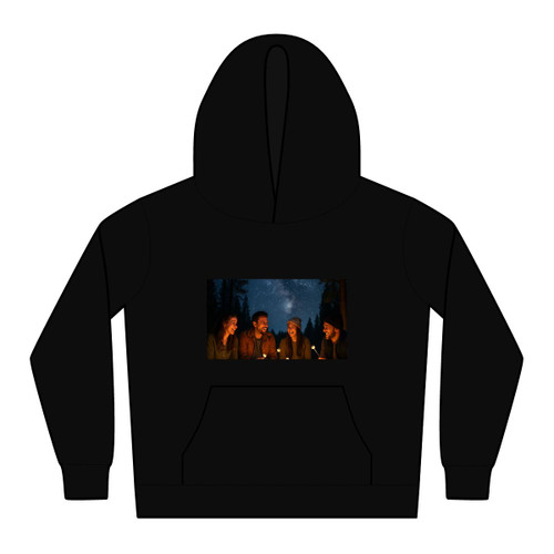 Whimsical Campfire Nights - Kids Relax Hoodie