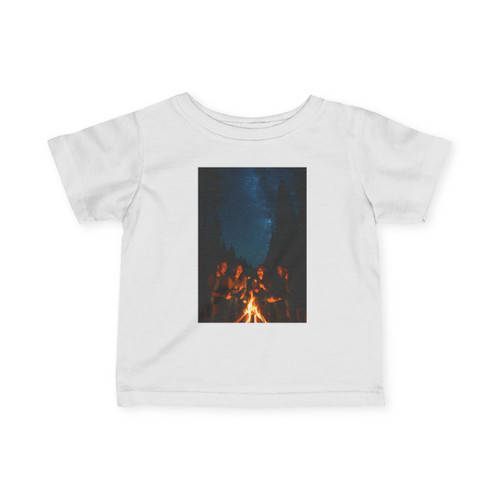 Whimsical Campfire Nights - Infant Fine Jersey Tee Whimsical Campfire Nights - Infant Fine Jersey Tee