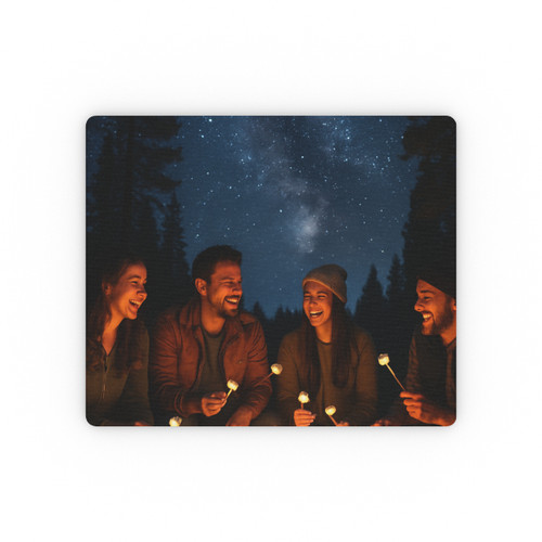Whimsical Campfire Nights - Rectangular Mouse Pad