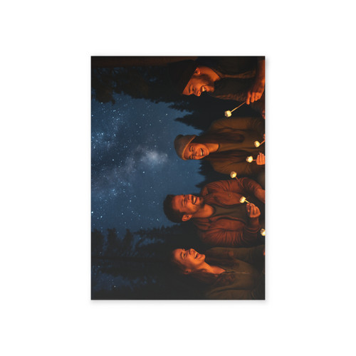 Whimsical Campfire Nights - Holiday Cards (Two-sided print)