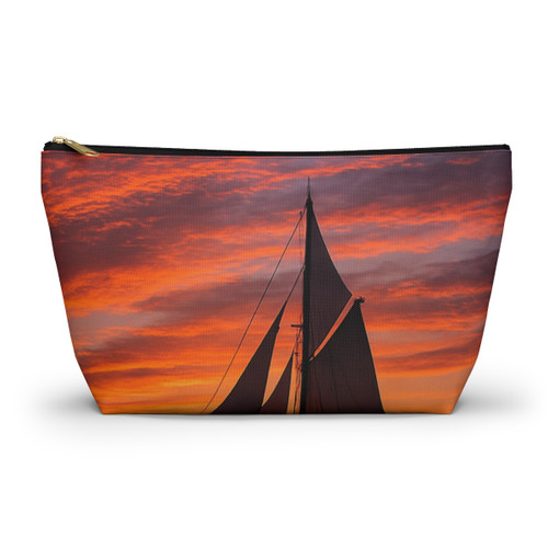 Sailing into Sunset - Accessory Pouch w T-bottom