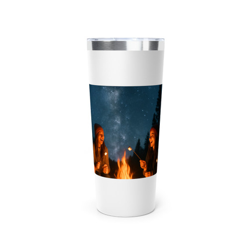 Whimsical Campfire Nights - Copper Vacuum Insulated Tumbler, 22oz