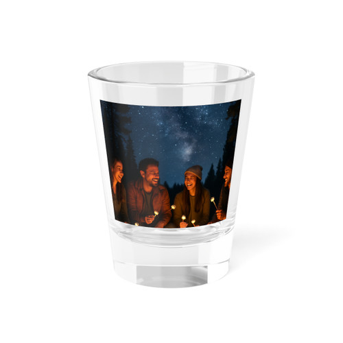 Whimsical Campfire Nights - Shot Glass, 1.5oz
