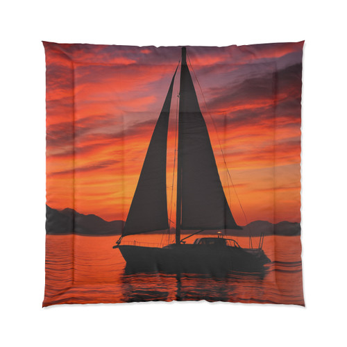 Sailing into Sunset - Comforter Sailing into Sunset - Comforter
