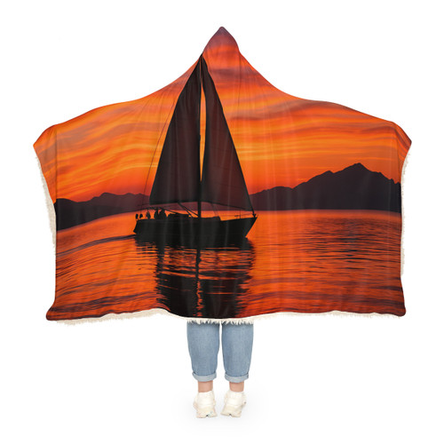 Sailing into Sunset - Snuggle Blanket