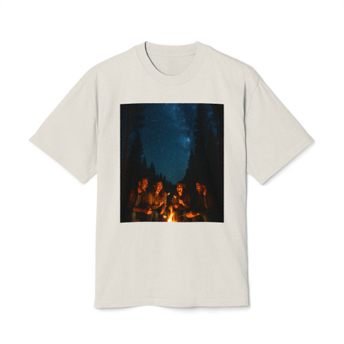 Whimsical Campfire Nights - Unisex Heavy Faded Tee Whimsical Campfire Nights - Unisex Heavy Faded Tee
