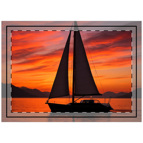 Sailing into Sunset - Throw Pillow