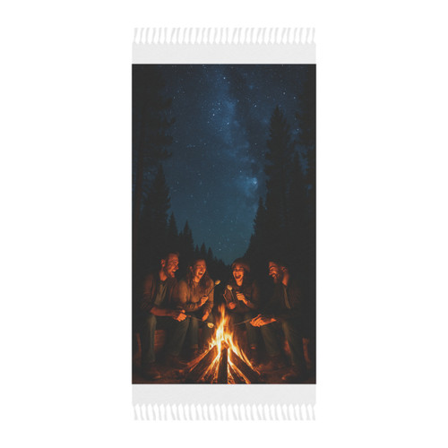 Whimsical Campfire Nights - Boho Beach Cloth