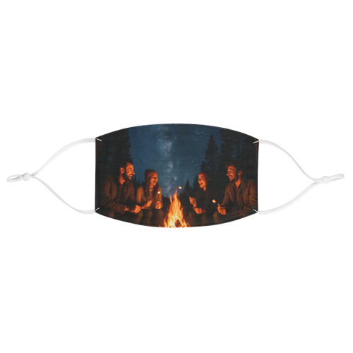 Whimsical Campfire Nights - Fabric Face Mask Whimsical Campfire Nights - Fabric Face Mask