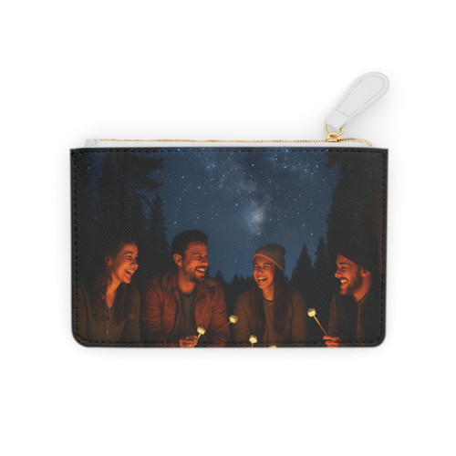 Whimsical Campfire Nights - Mini Clutch Bag Whimsical Campfire Nights - Mini Clutch Bag