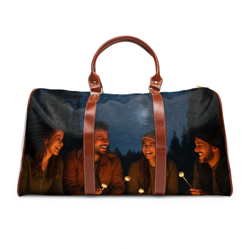 Whimsical Campfire Nights - Waterproof Travel Bag