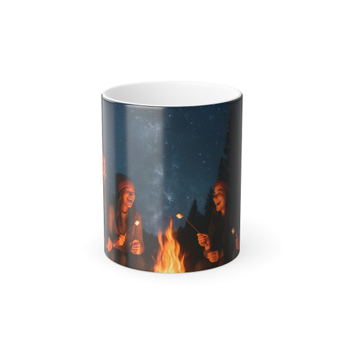 Whimsical Campfire Nights - Color Morphing Mug, 11oz