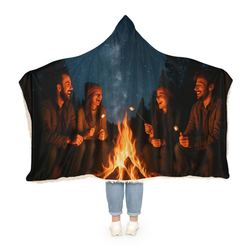 Whimsical Campfire Nights - Snuggle Blanket Whimsical Campfire Nights - Snuggle Blanket