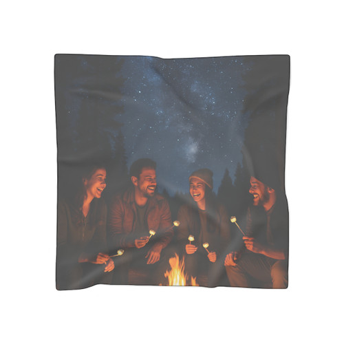 Whimsical Campfire Nights - Poly Scarf