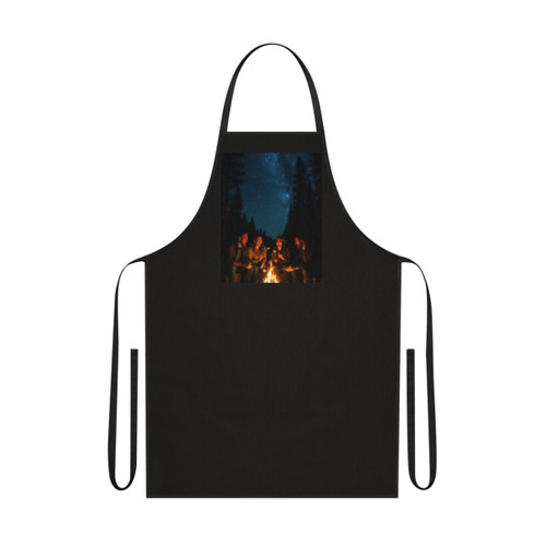 Whimsical Campfire Nights - Cotton Apron Whimsical Campfire Nights - Cotton Apron