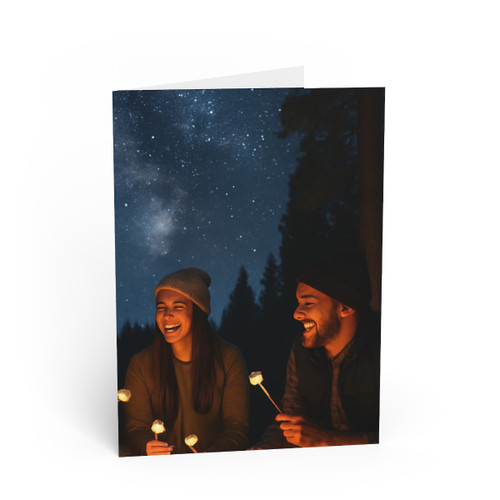 Whimsical Campfire Nights - Greeting Cards