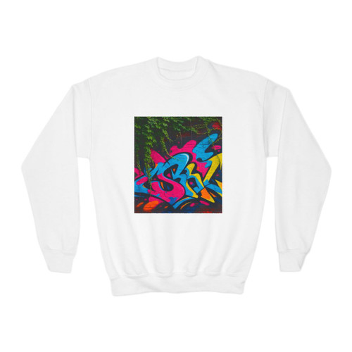 Urban Jungle Vibes - Youth Crewneck Sweatshirt
