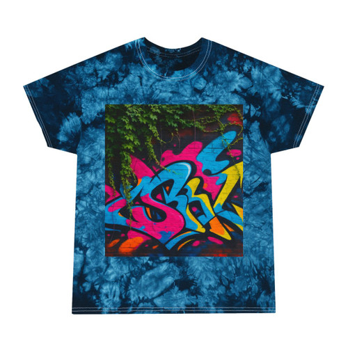Urban Jungle Vibes - Tie-Dye Tee, Crystal
