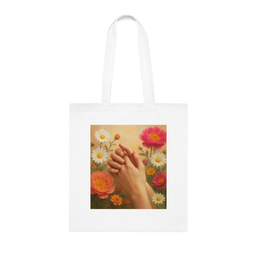 Heartfelt Connections - Cotton Tote Heartfelt Connections - Cotton Tote