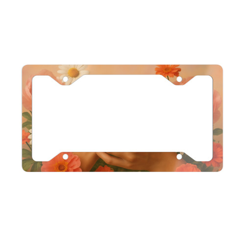 Heartfelt Connections - Metal License Plate Frame