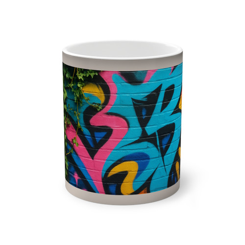 Urban Jungle Vibes - Color-Changing Mug, 11oz