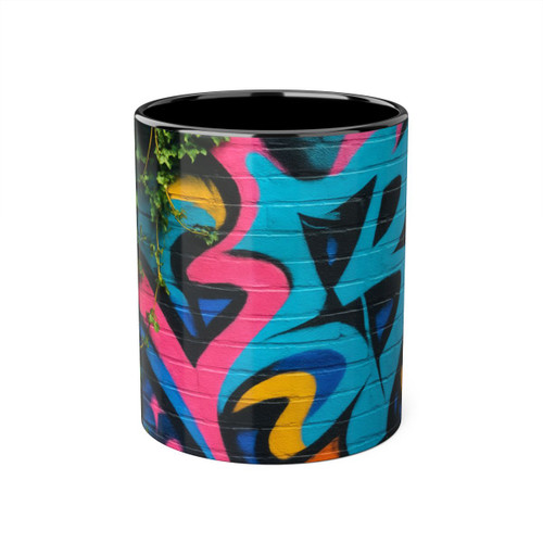 Urban Jungle Vibes - Accent Mugs, 11oz