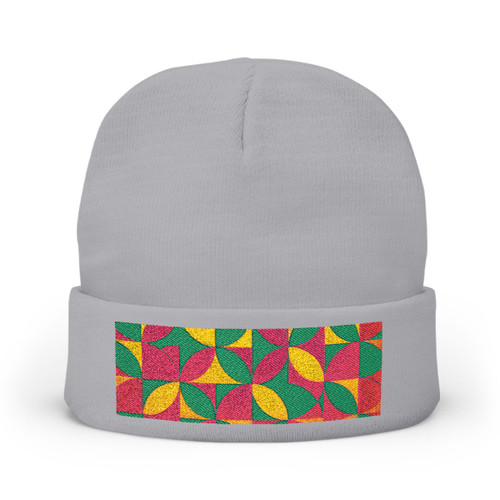 Prismatic Fusion - Knit Beanie (Embroidery)