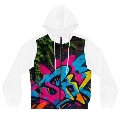 Urban Jungle Vibes - Women’s Full-Zip Hoodie (AOP)