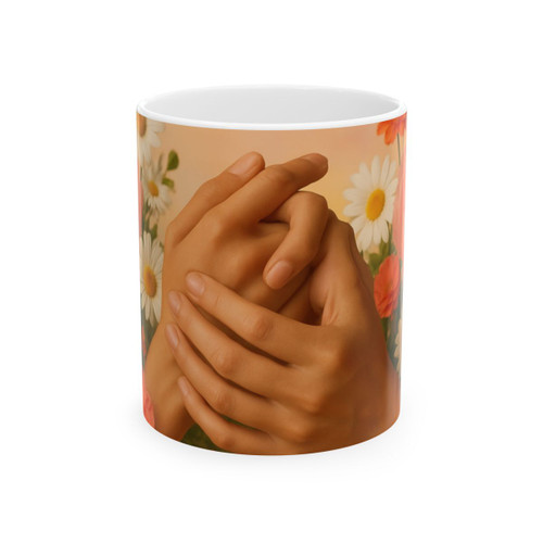 Heartfelt Connections - Ceramic Mug, (11oz, 15oz)