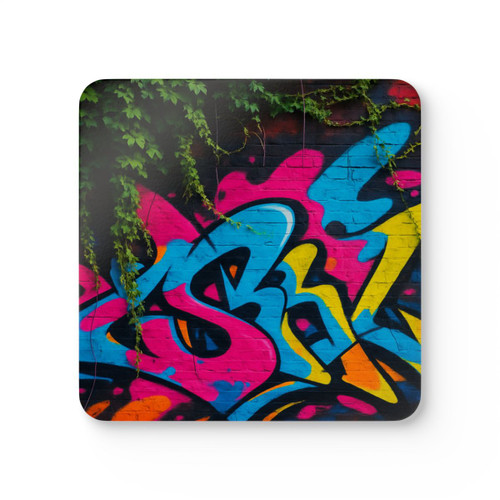 Urban Jungle Vibes - Corkwood Coaster Set