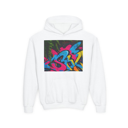 Urban Jungle Vibes - Youth Heavy Blend Hooded Sweatshirt